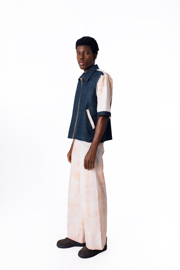 Denim & Waakye Dyed Two Piece - Image 8
