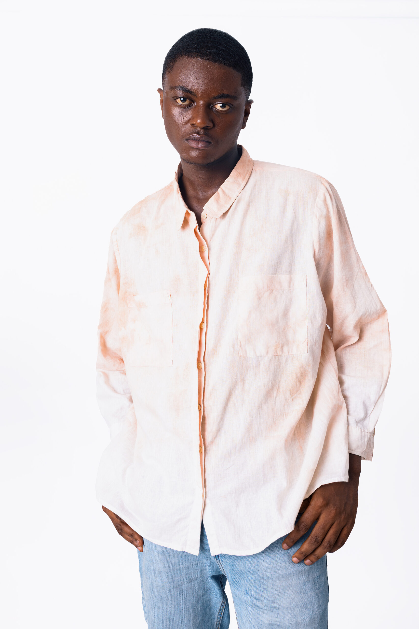 Waakye Dyed Long Sleeves Shirt